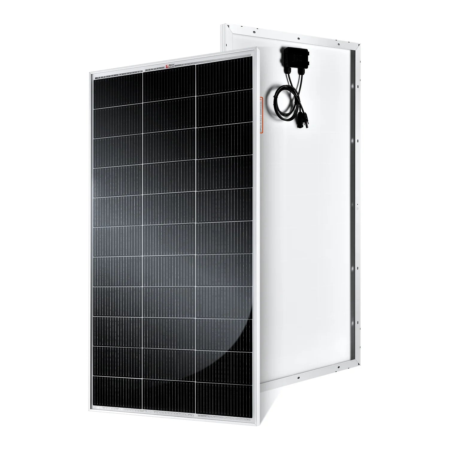 Rich Solar MEGA 150 Watt Monocrystalline Solar Panel - High Efficiency Portable Solar Panel for RV, Boat, Off-Grid & Home Use | Weather Resistant Solar Charger for Camping, Emergency Power & Outdoor Adventures