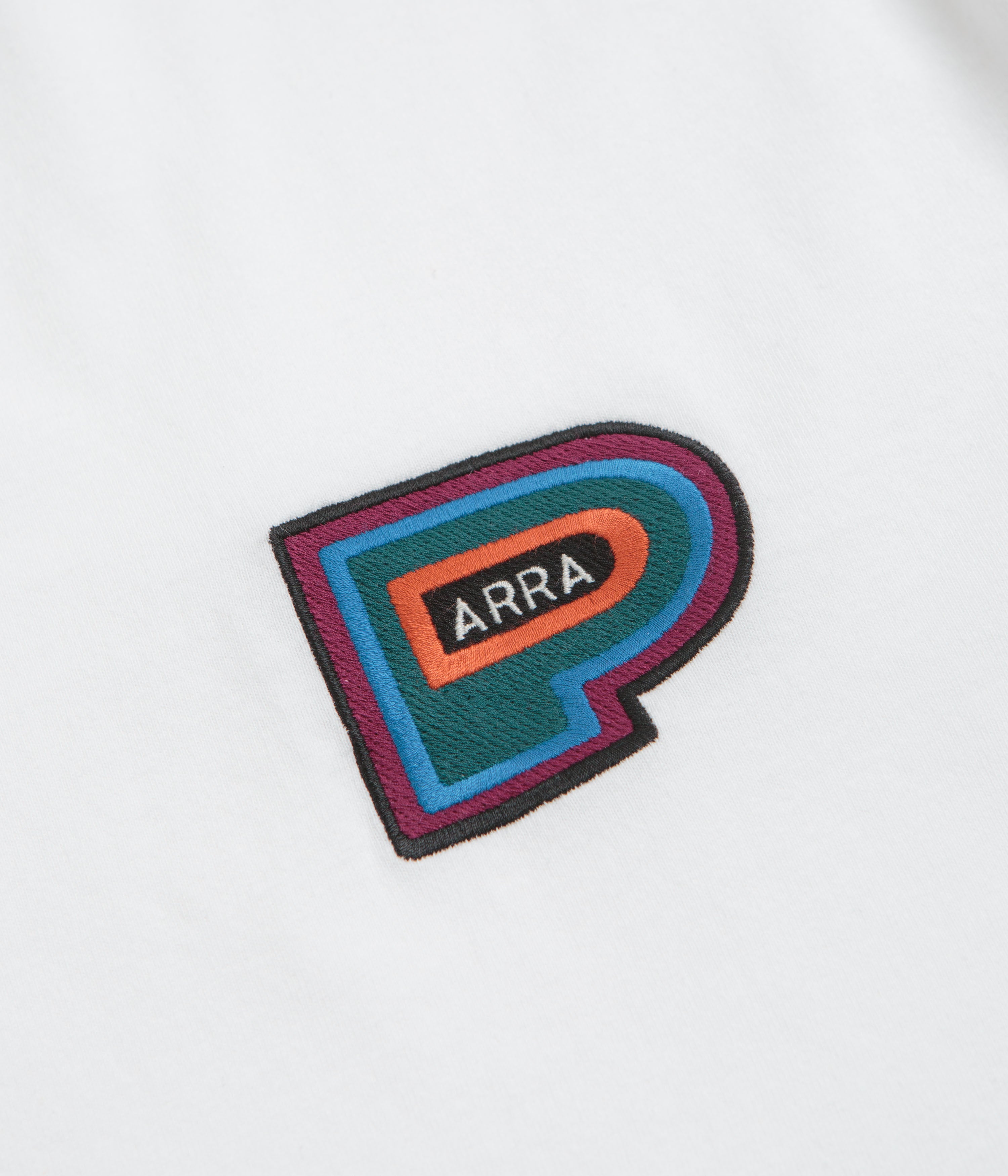 Parra Repeat Pea Graphic T-Shirt for Men & Women - Soft Cotton White Tee - Casual Streetwear & Summer Outfit Essential