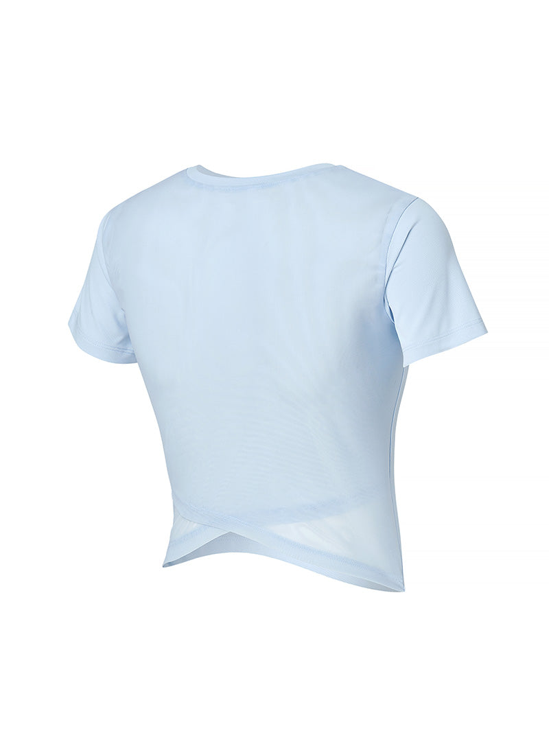 Breathable Power Mesh Short Sleeve T-Shirt for Women - Lightweight Workout Top for Yoga, Running & Gym - Moisture Wicking Activewear