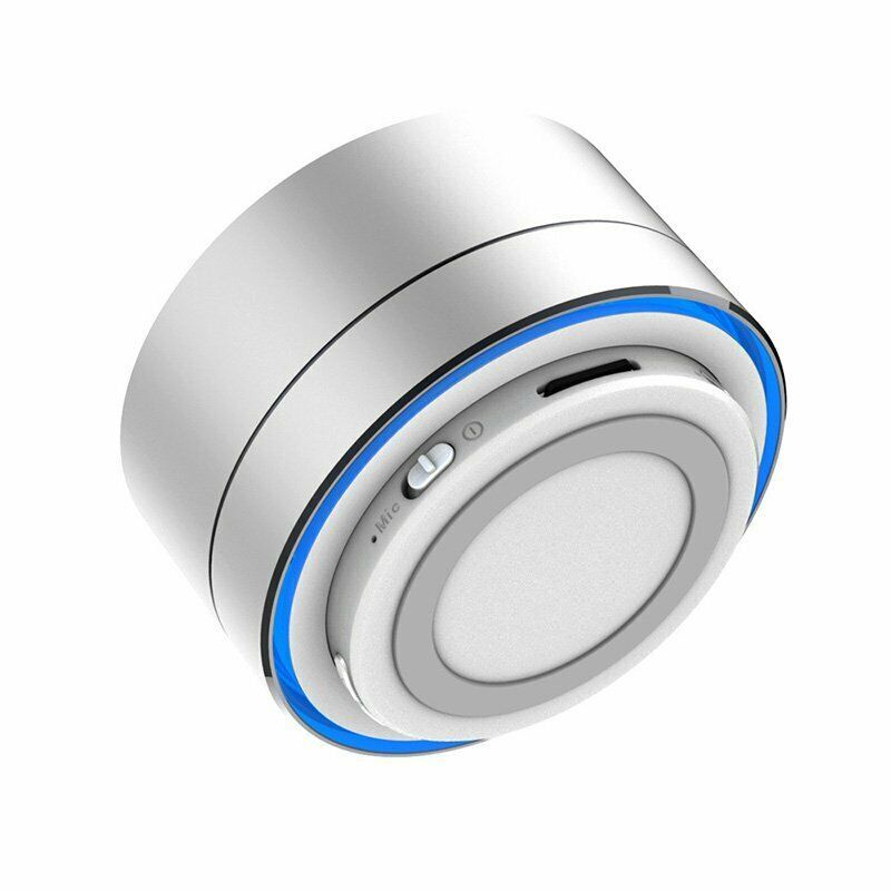 Portable Bluetooth Speaker - Wireless Waterproof Speaker with Stereo Sound, Rechargeable Battery, Hands-Free Calling - Perfect for Outdoor, Beach, Pool Party & Travel (Blue)