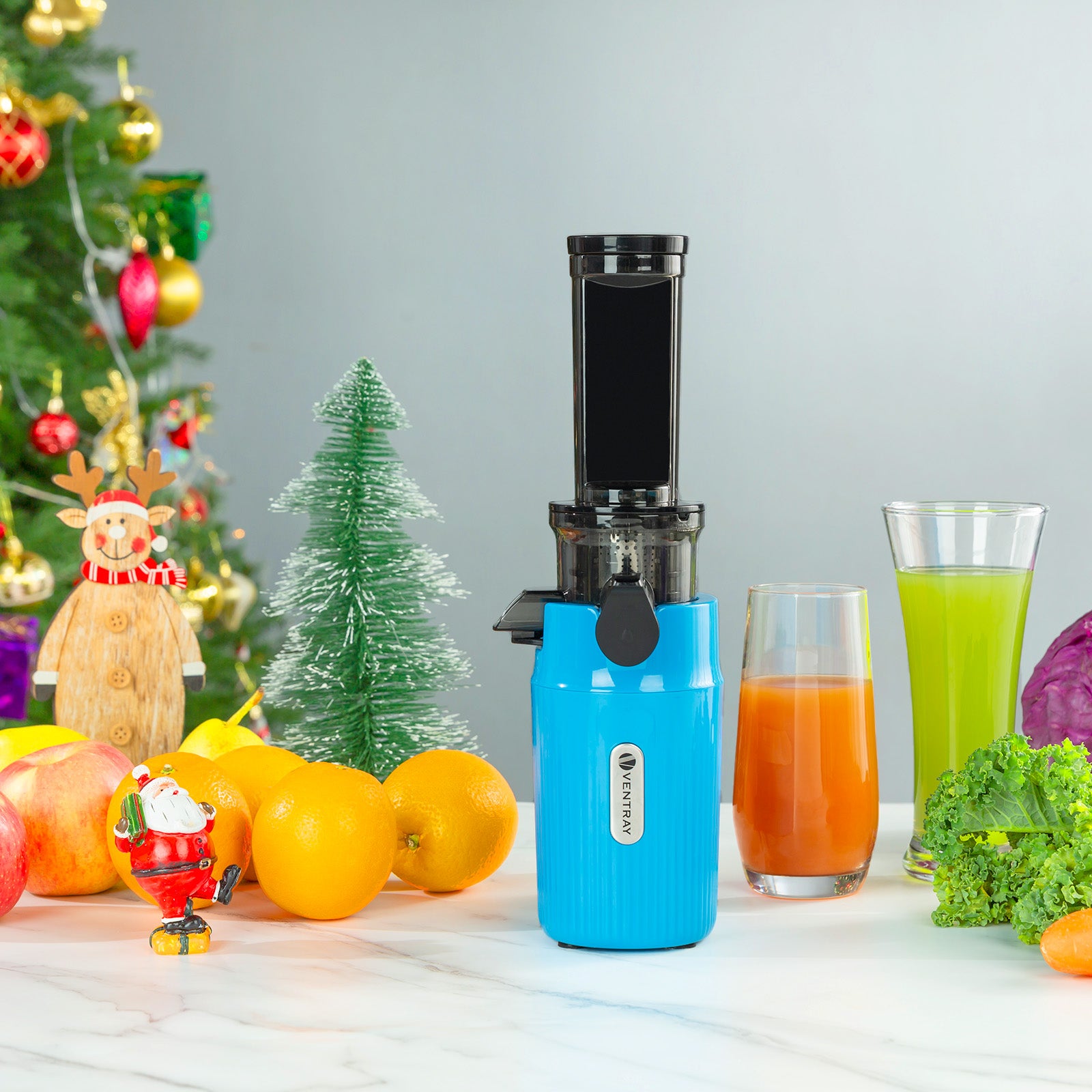 Premium Ginnie Juicer - High-Speed Cold Press Juicer for Fruits & Vegetables - Perfect for Healthy Juicing at Home, Gym, or Office