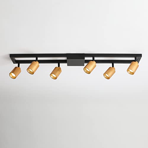 Black & Brass - 6 Head Square Track