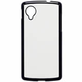 Google Nexus 5 2D Sublimation Hard Case - Durable Black Phone Cover for Nexus 5 - Perfect for Everyday Protection & Custom Design Printing