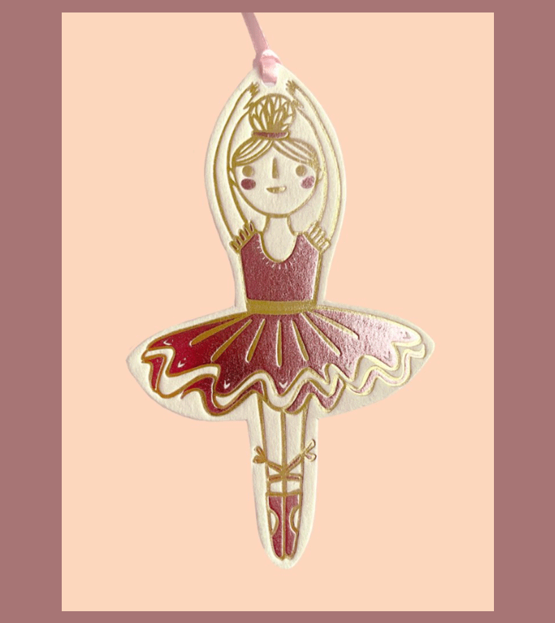 Joy Nevada Pink Ballerina Decor - Elegant Ballet Dancer Figurine for Home, Office & Party Decorations | Perfect for Bedroom, Living Room & Gift Giving