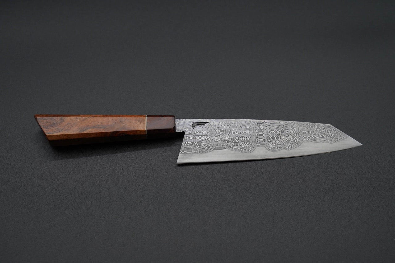 Premium Fudo Forge 175mm K-Tip Gyuto Japanese Chef Knife by Erich Orris #1217 - Perfect for Sushi, Meat Slicing & Precision Vegetable Cutting