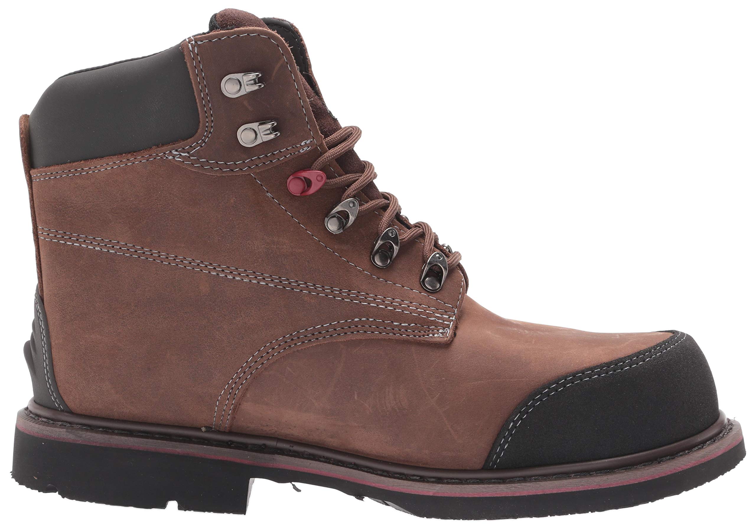 Avenger A7334 Men's Safety Work Boots - Steel Toe, Waterproof, Electrical Hazard Protection - Ideal for Construction, Warehouse & Outdoor Work