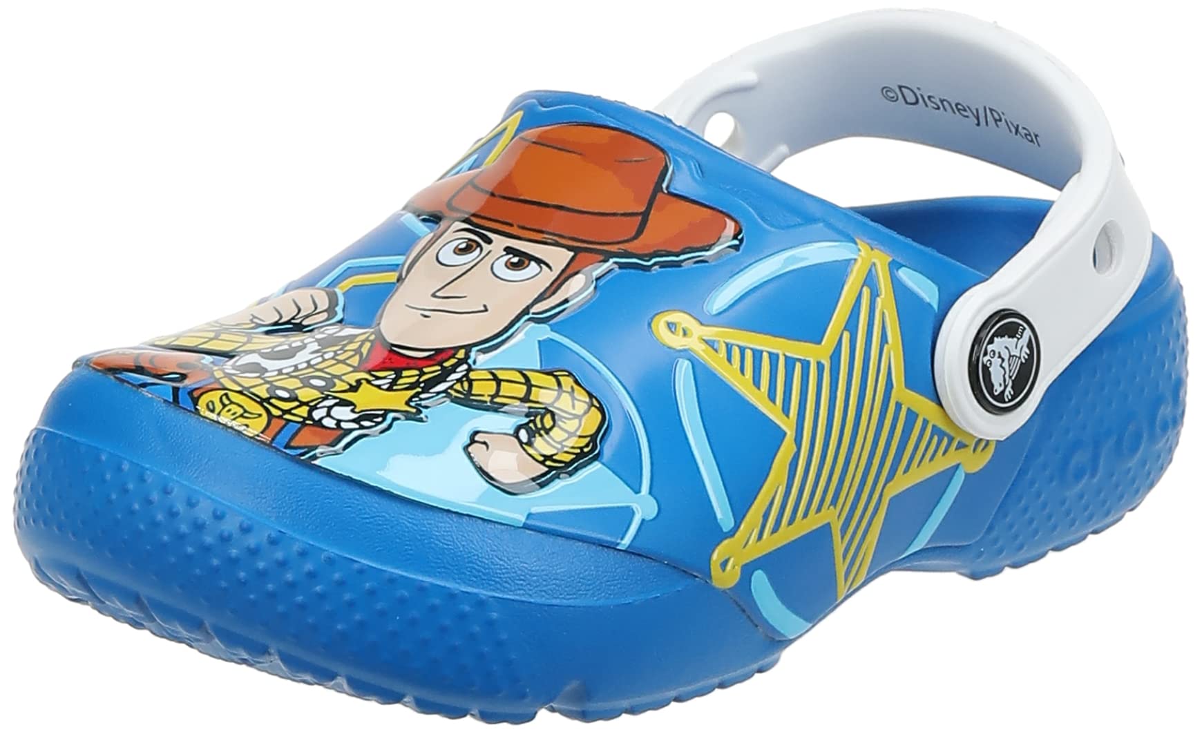Crocs Kids' Disney Pixar Clogs - Lightning McQueen & Buzz Lightyear Character Shoes for Boys & Girls | Comfortable Slip-On Water Shoes for Playtime, Beach & Pool Activities
