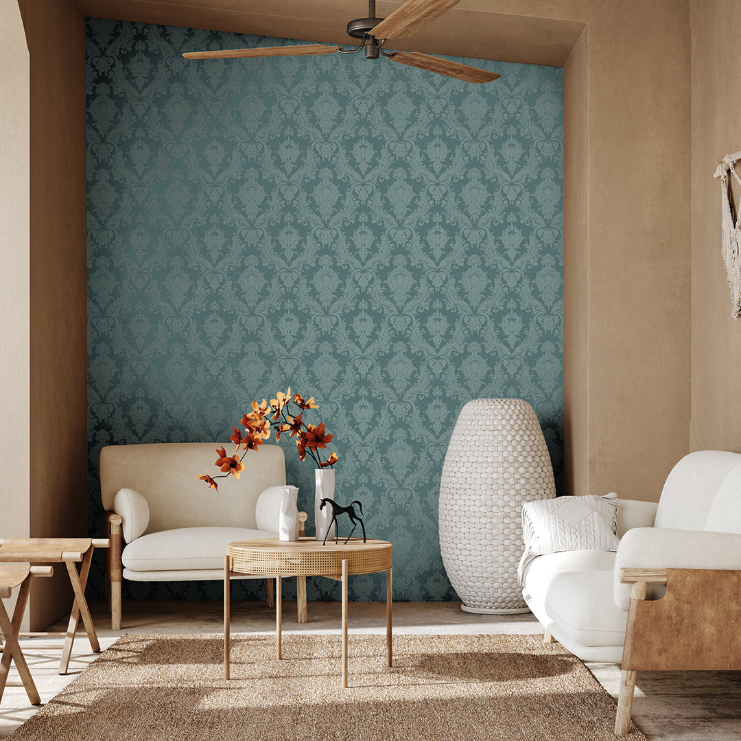 Damsel Peel and Stick Wallpaper - Self-Adhesive Removable Wallpaper for Bedroom, Living Room, Nursery - Easy DIY Home Decor Upgrade