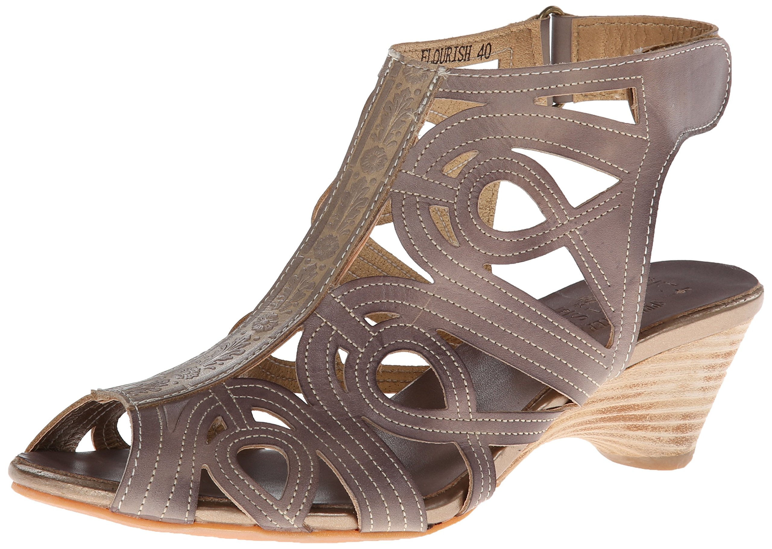 Spring Step Women's Flourish Gladiator Sandal - Fashionable Strappy Leather Sandals for Summer | Perfect for Beach, Vacation & Casual Outings