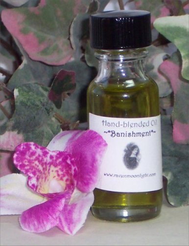 Raven Moonlight Hand-Blended Essential Oil for Banishing & Cleansing - Spiritual Rituals, Meditation & Energy Cleansing