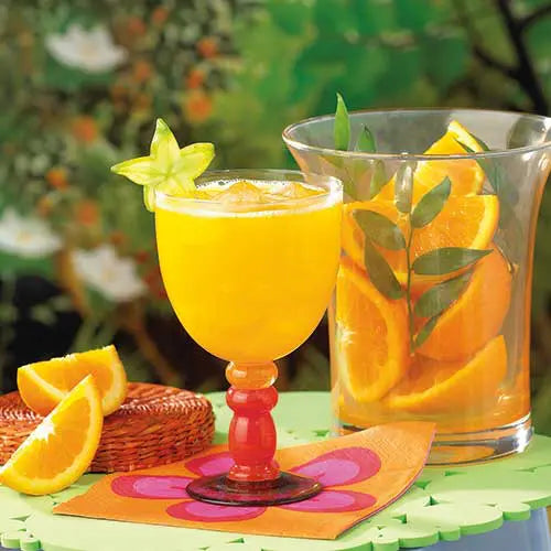 Fresh Orange Juice - 100% Natural, No Sugar Added, Cold-Pressed for Maximum Flavor | Perfect for Breakfast, Smoothies & Healthy Hydration