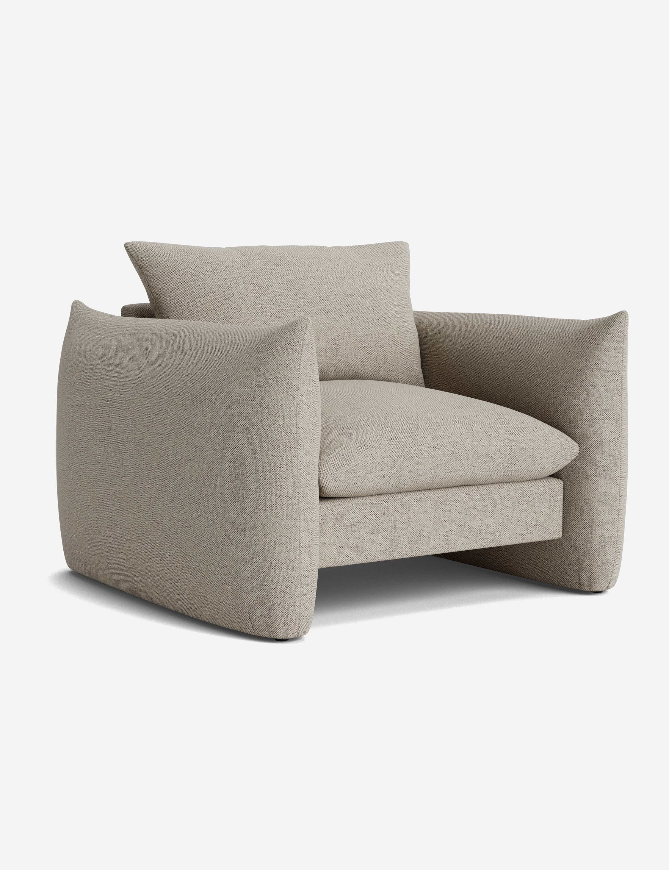 Stylish Banks Accent Chair - Modern Living Room Furniture for Home & Office - Perfect for Reading Nook, Lounge Area or Workspace