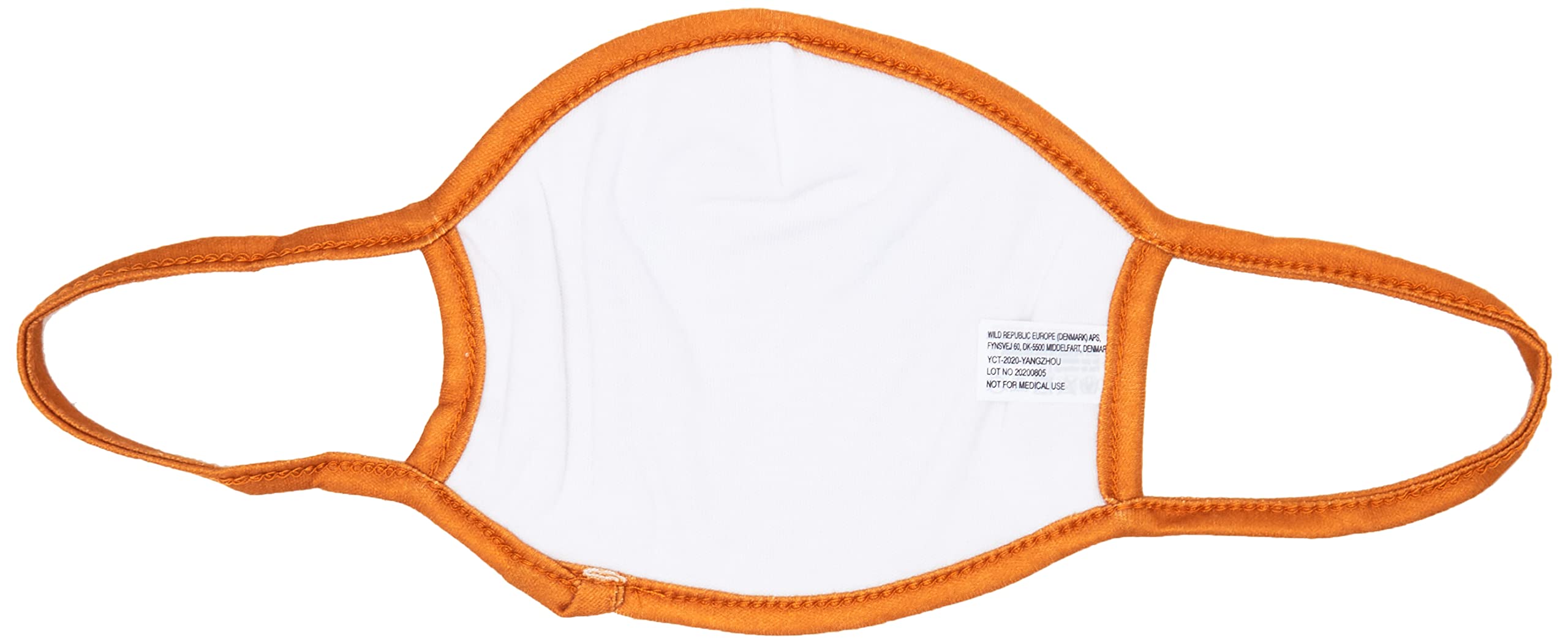 Wild Republic Wild Smiles Reusable Washable Half Face Mask - Comfortable Breathable Fabric for Outdoor Activities, Travel & Daily Protection