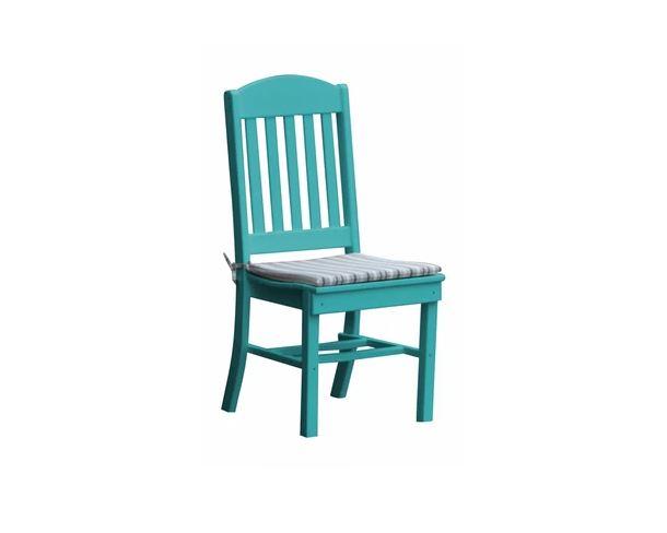 A & L Furniture Classic Dining Chair - Solid Wood Upholstered Dining Room Chairs Set of 2, Comfortable Kitchen Chairs for Home & Restaurant Use
