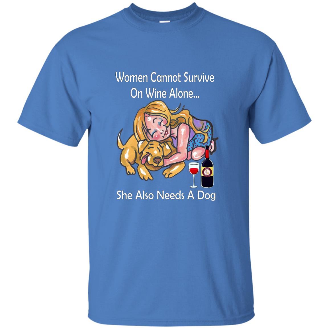 WineyBitches.co Funny Wine Lover T-Shirt - 100% Ultra Cotton Comfortable Women's Tee - Perfect for Wine Tasting Parties & Girls Night Out