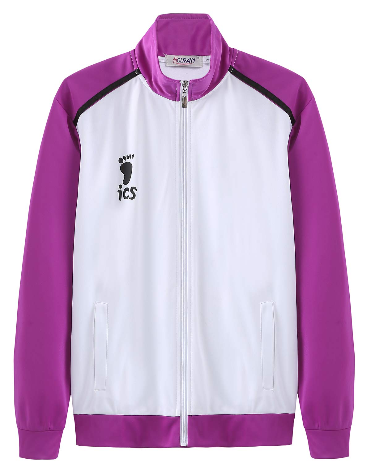 HOLRAN Haikyuu Cosplay Shiratorizawa School Volleyball Uniform - Anime Costume for Cosplay, Halloween & Sports Events