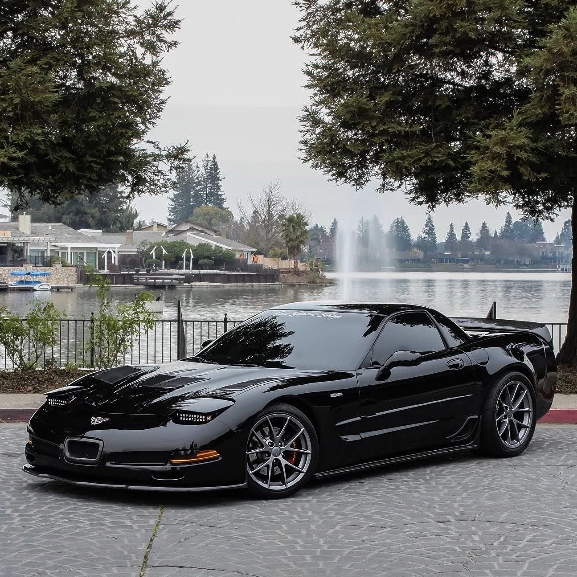 Vette Lights 1997-2004 C5 Corvette Laser LED Front Corner Light Assemblies - Clear Lens - High Performance Upgrade for Enhanced Visibility & Style - Perfect for Night Driving & Car Shows