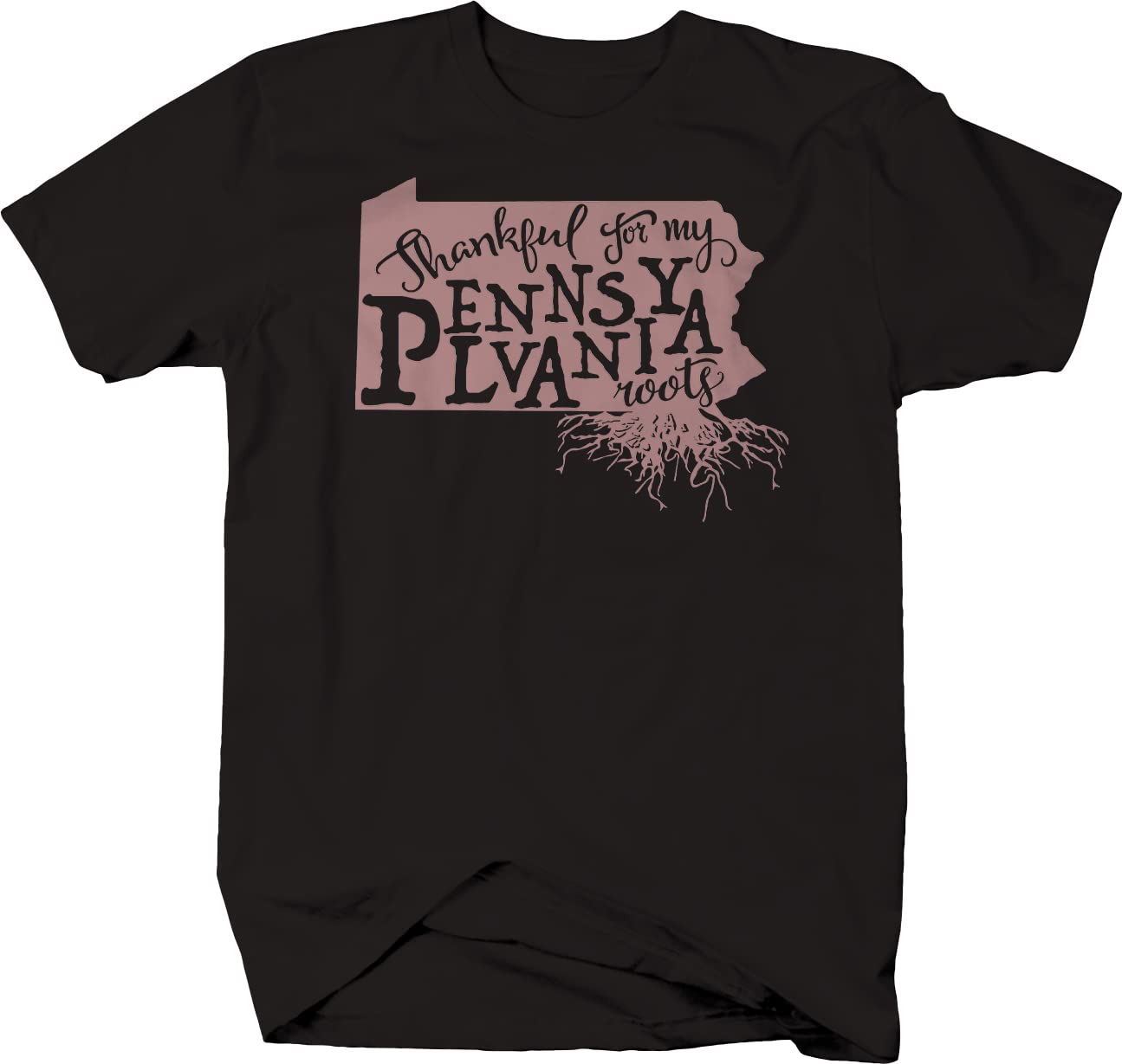 Pennsylvania Home Roots Men's T-Shirts - Comfortable Casual Tees for Everyday Wear, Travel & Outdoor Activities