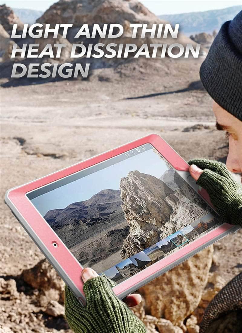 SUPCASE UB PRO Rugged Case for iPad 10.2 (7th/8th Gen 2019/2020) - Shockproof Cover with Built-in Screen Protector | Perfect for Outdoor, Travel & Kids Use