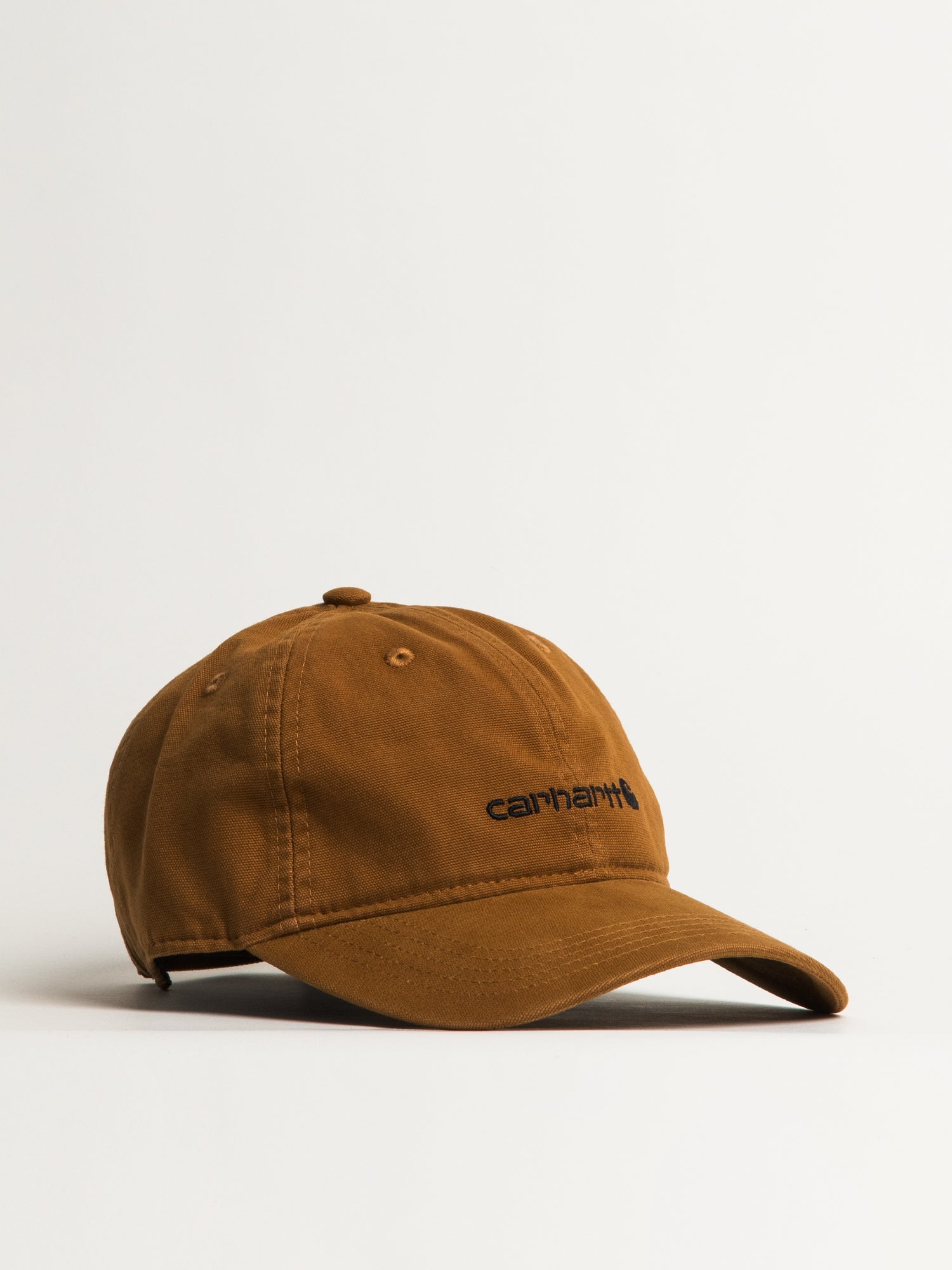 Carhartt Canvas Cap - Durable Brown Work Hat for Men & Women | Perfect for Outdoor Work, Hiking & Casual Wear