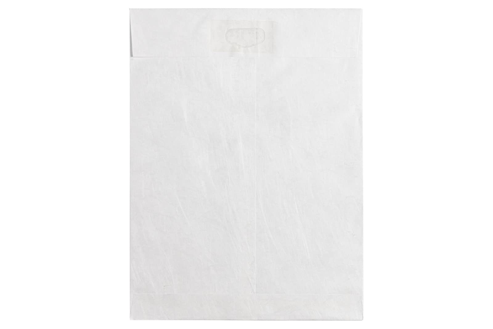 JAM PAPER Tyvek Tear-Proof Open End Catalog Peel & Seal Envelopes - 9x12 Inches - White - 500 Pack Bulk - Durable Mailing Solution for Business Documents, Invoices & Marketing Materials