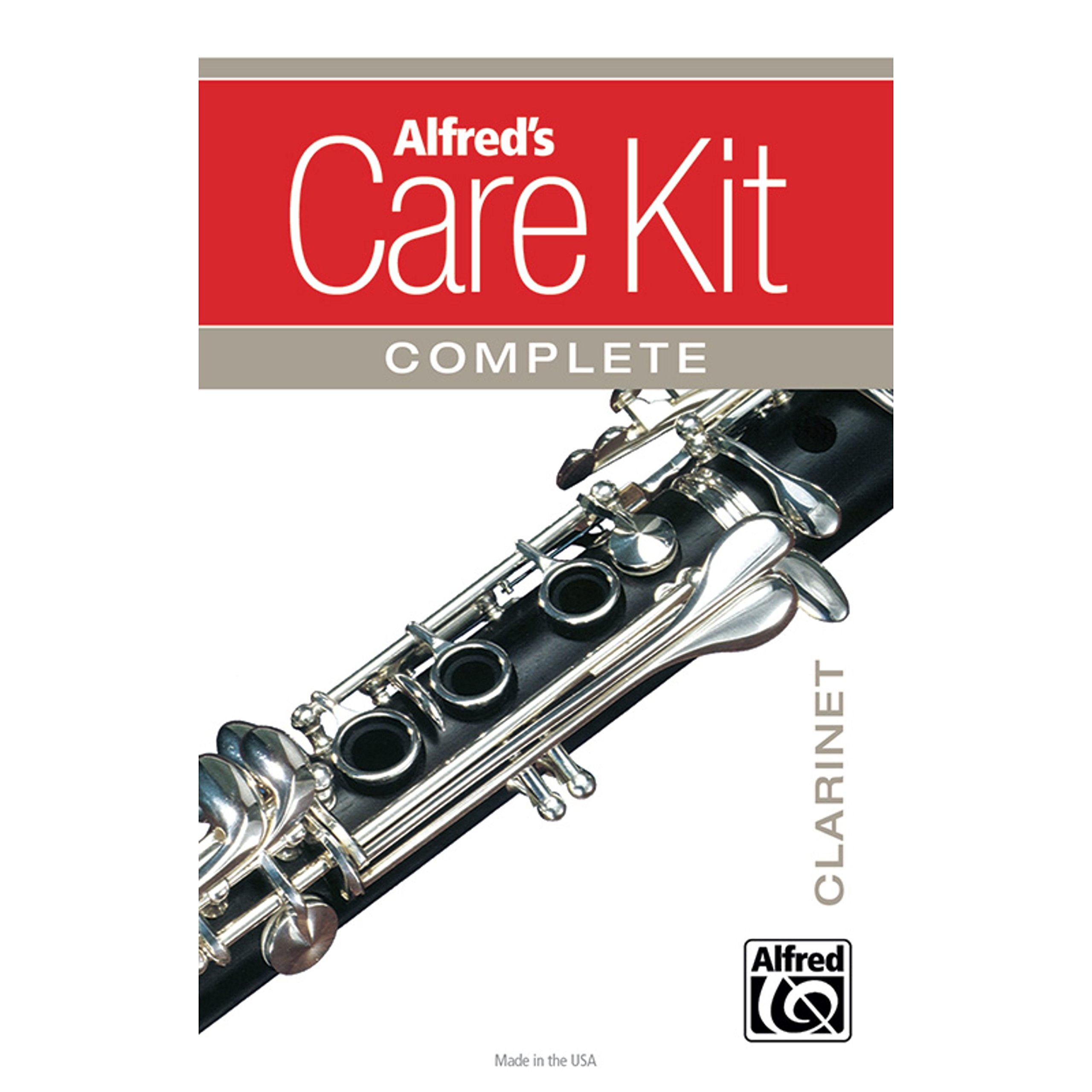 Alfred Music Publishing 99-1473291 Professional Clarinet Cleaning Kit - Woodwind Instrument Maintenance Tools for Musicians | Perfect for Daily Care & Performance Preparation