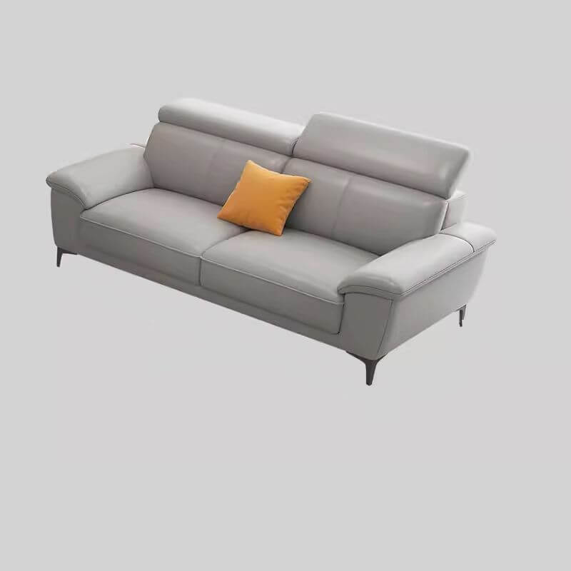 L-Shaped & Straight Sectional Sofa with Chaise Lounge - Right-Hand Facing or Horizontal Orientation for Living Room, Family Room & Home Theater Seating