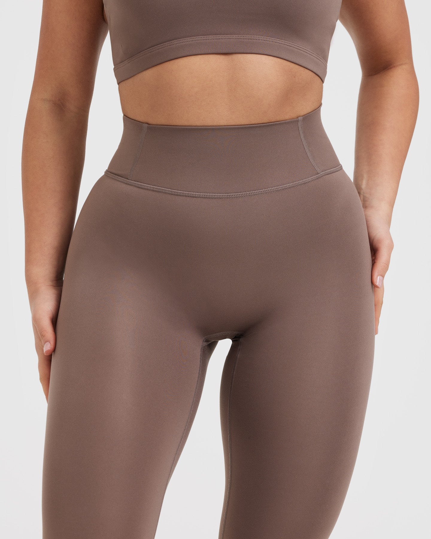 Timeless High Waisted Leggings for Women - Cool Brown Yoga Pants | Perfect for Workout, Yoga & Everyday Comfort