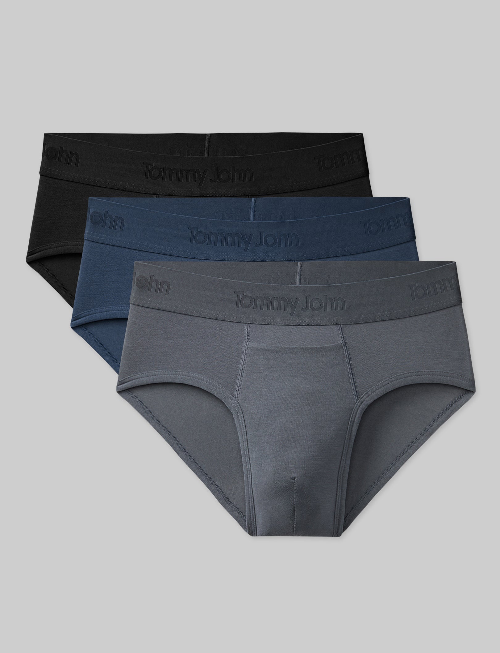 Second Skin Brief Underwear (3 Pack) - Ultra Soft, Breathable & Seamless for All-Day Comfort - Perfect for Workout, Yoga & Daily Wear
