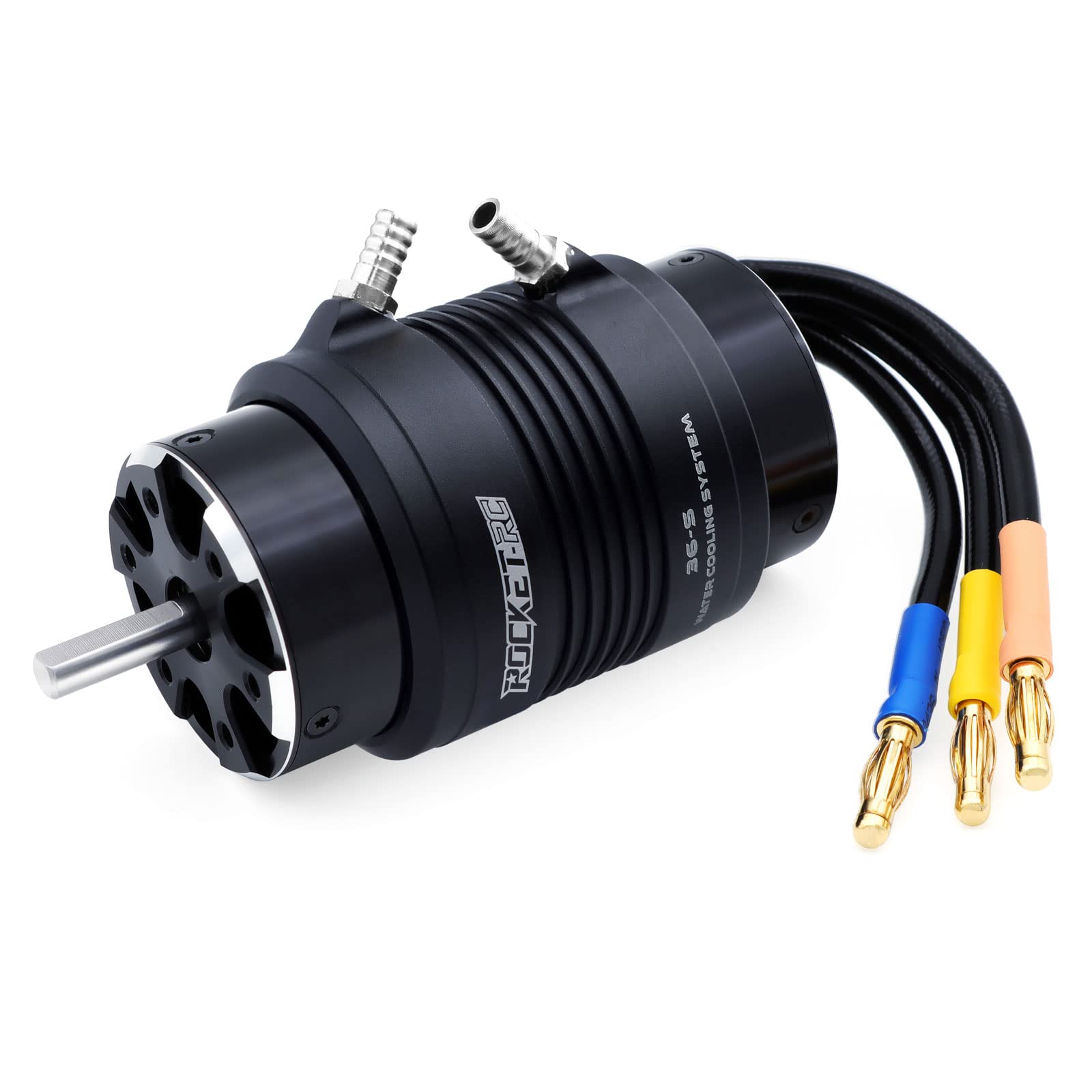 3670 Brushless RC Boat Motor - Surpass Hobby 2280KV High Performance Water Cooled Brushless Motor with Cooling System for RC Racing Boats, Speed Boats & Hobby Models