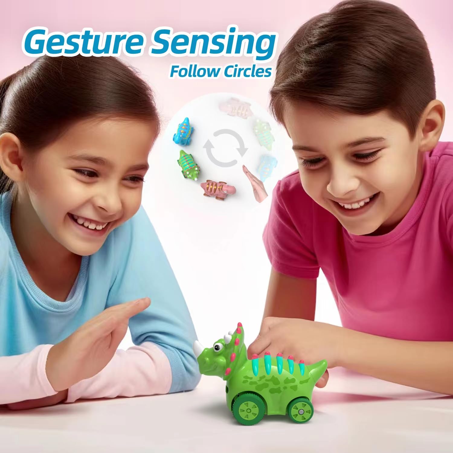 Interactive Walking Dinosaur Toy for Kids Ages 3-5 | Rechargeable Musical & Sensory Developmental Toy | Fun Moving Toy for Toddlers | Perfect for Birthday Gifts & Early Learning Playtime