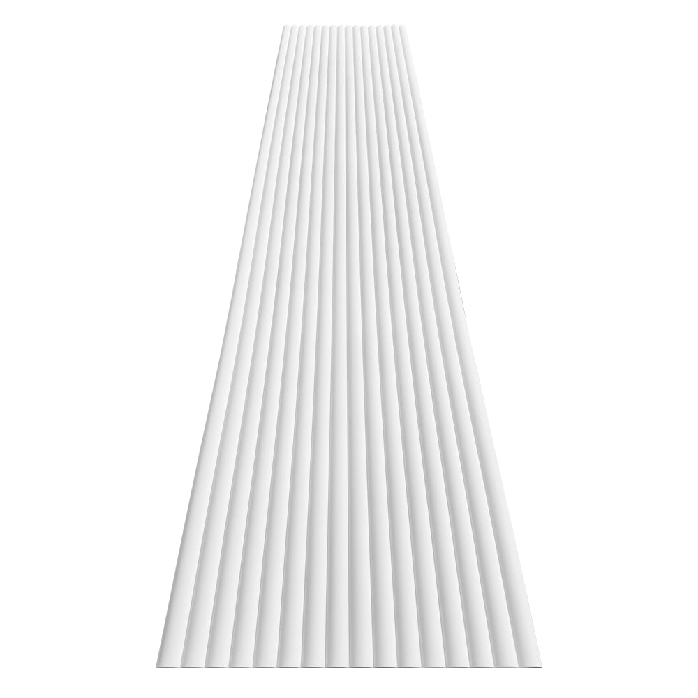 WOODFLEX White Primed Flexible Half Round Moulding 2700mm x 600mm (106