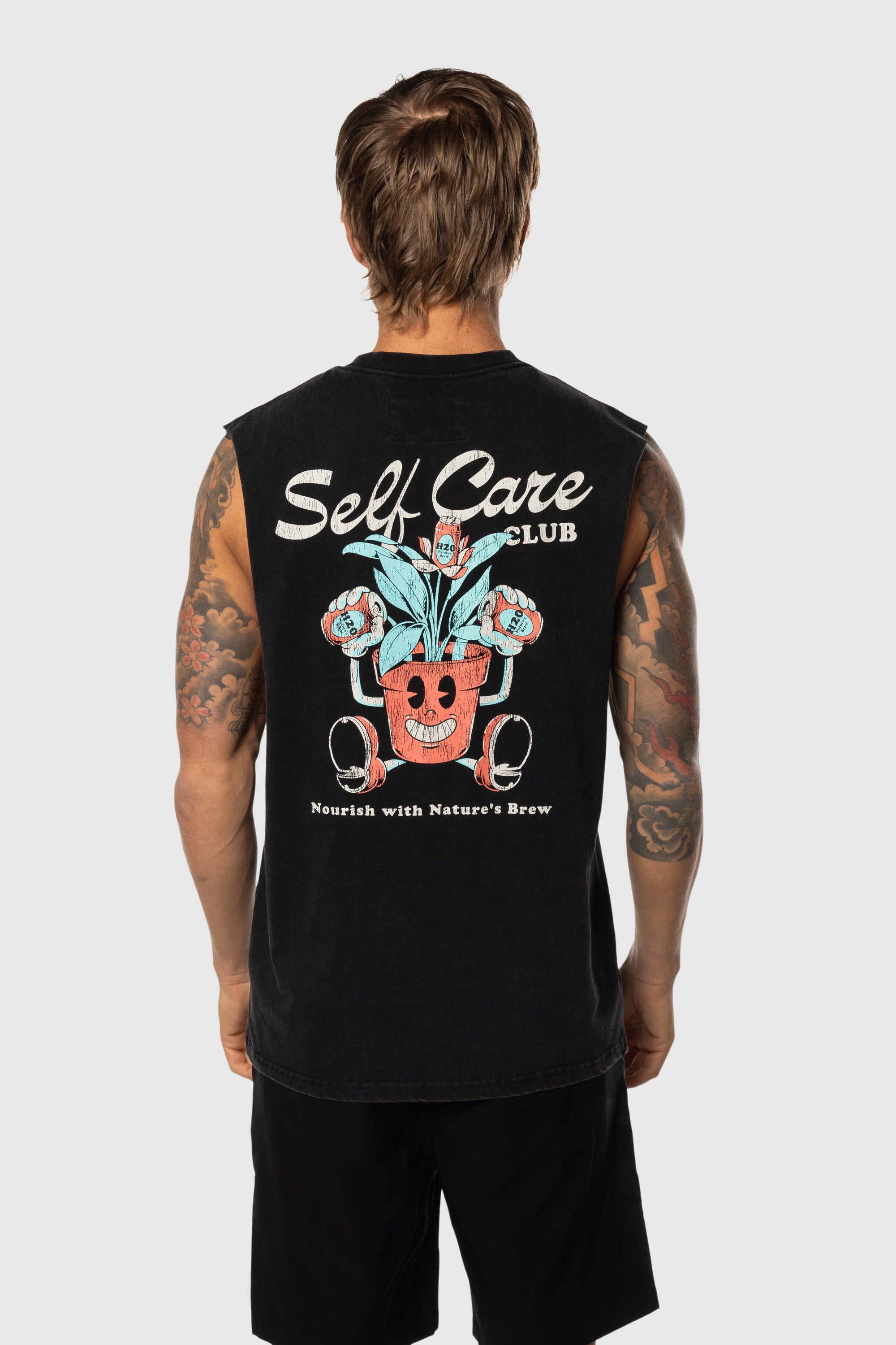 Self Care Aussie Tank Top - Comfortable Women's Yoga & Workout Tops for Gym, Running, and Lounge Wear