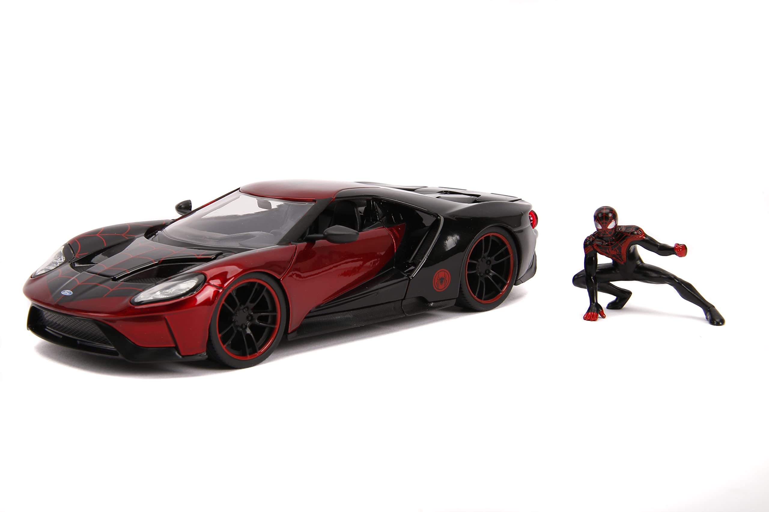 Jada Toys Marvel 1:24 Scale 2017 Ford GT Diecast Model Car with 2.75