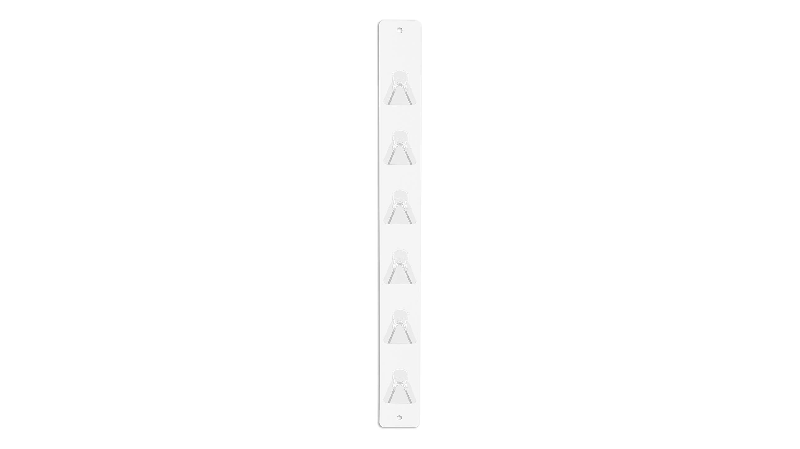 Acrylic Eyeglass & Sunglass Display Stand - Holds 2 Pairs (Black Back) or 6 Pairs Vertically (White) - Perfect for Retail Stores, Opticians & Boutique Merchandising