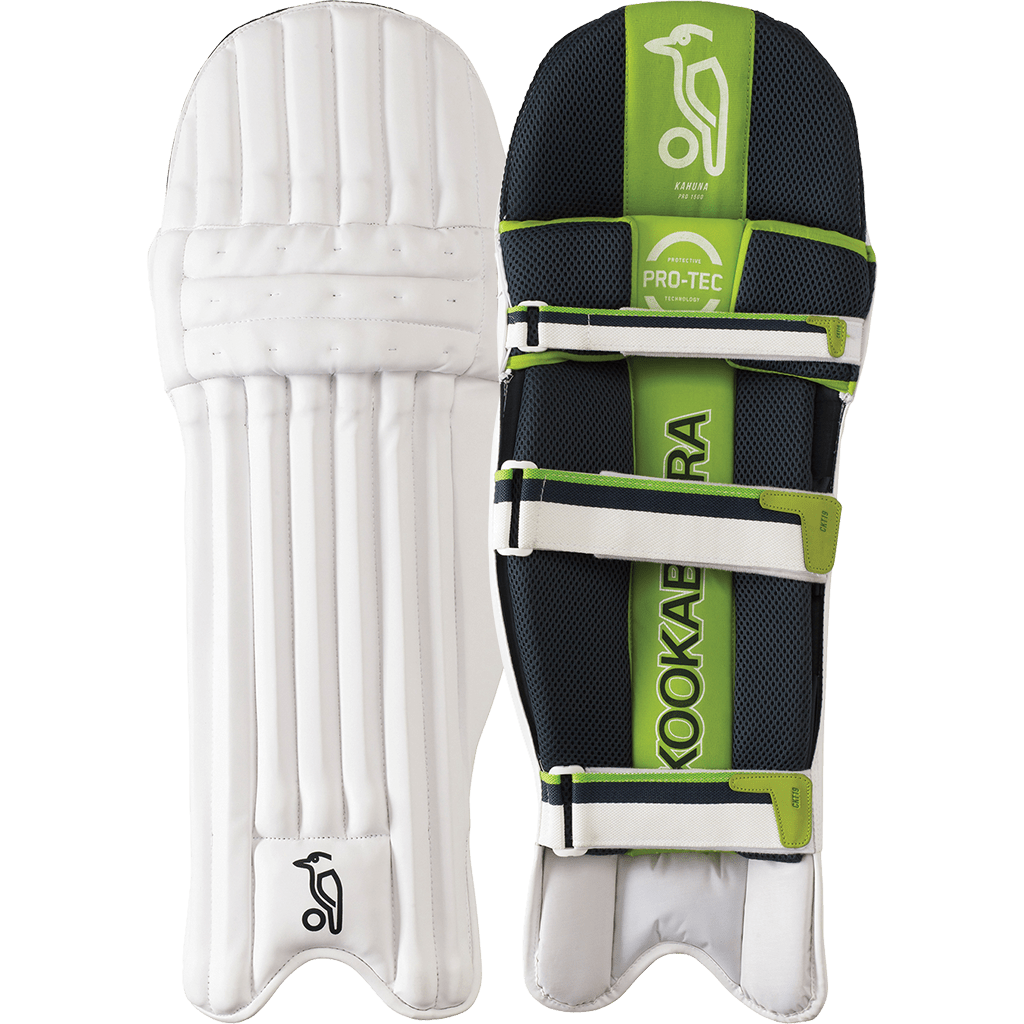 Kookaburra Ghost Pro 1500 Cricket Batting Pads - Right Hand (RH) - Premium Protection for Cricket Players - Perfect for Practice & Matches