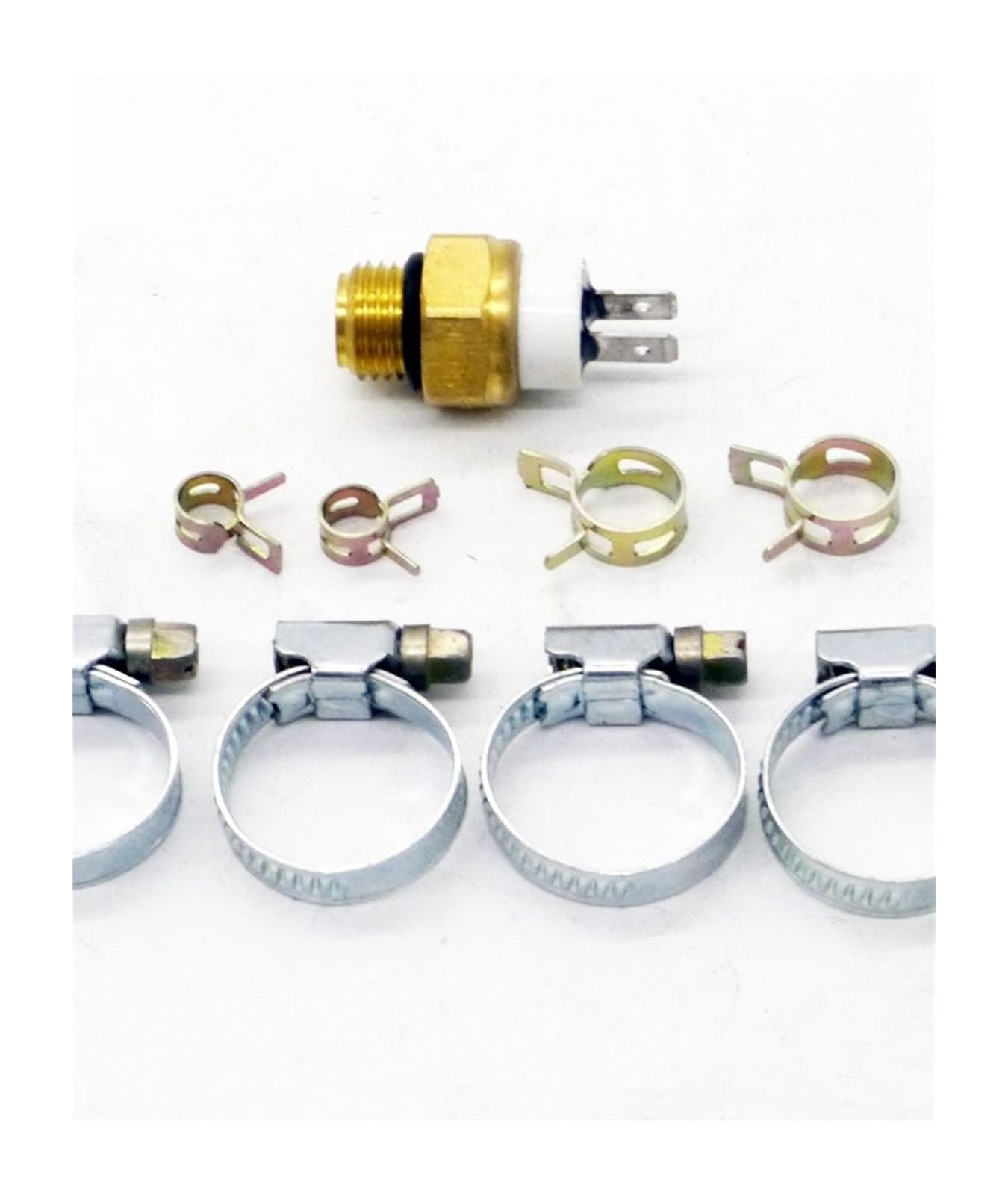 Full Set Radiator Tank with Coolant Hose & Water Pipe Clamps for 4 Wheel ATV 200cc 250cc 300cc Jinling JLA-21 Quad Bike Parts - Motorcycle Accessories for Off-Road Adventure & Trail Riding
