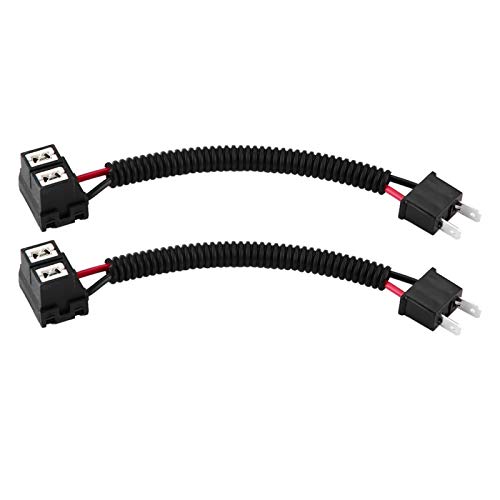 H7 Headlight Extension Connector - Car Fog Light Plug Adapter with Ceramic Cable for H7 Bulb Replacement | Perfect for Off-Roading & Night Driving