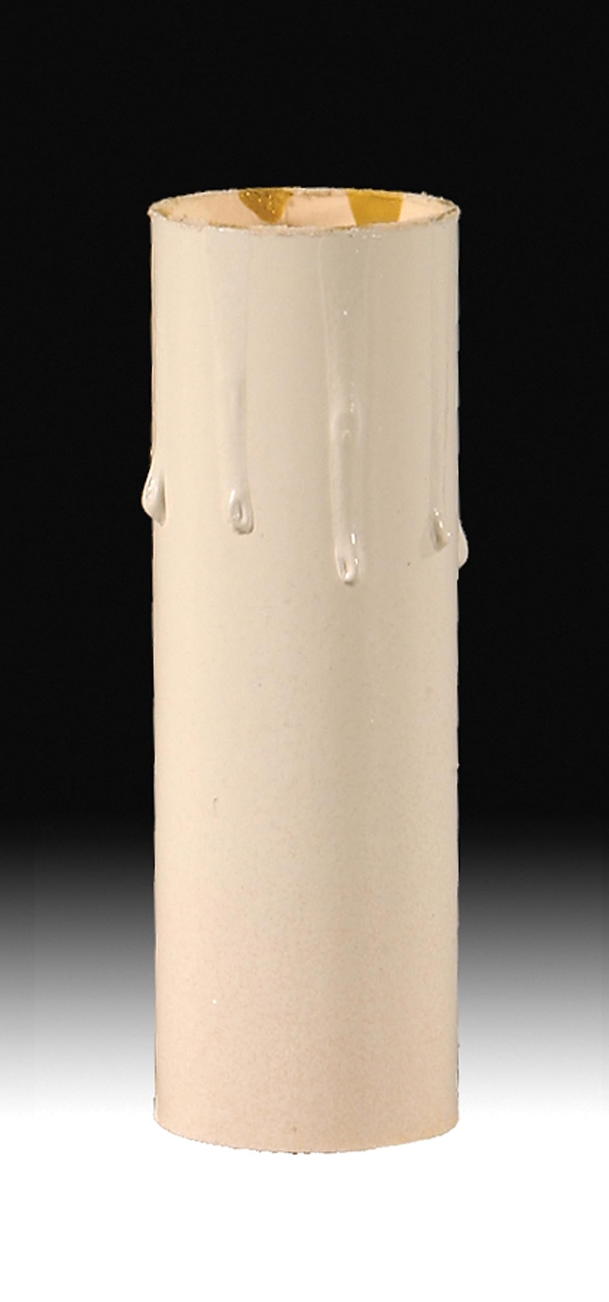 B&P Lamp® 4 Inch Ivory Drip Candle Covers - Standard Size for Chandeliers, Candelabras & Home Decor