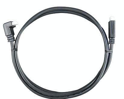 Victron Energy VE.Direct Cable 0.9m Right Angle Connector - Compatible with Solar Charge Controllers, Battery Monitors & Inverters - Perfect for RV, Marine & Off-Grid Power Systems