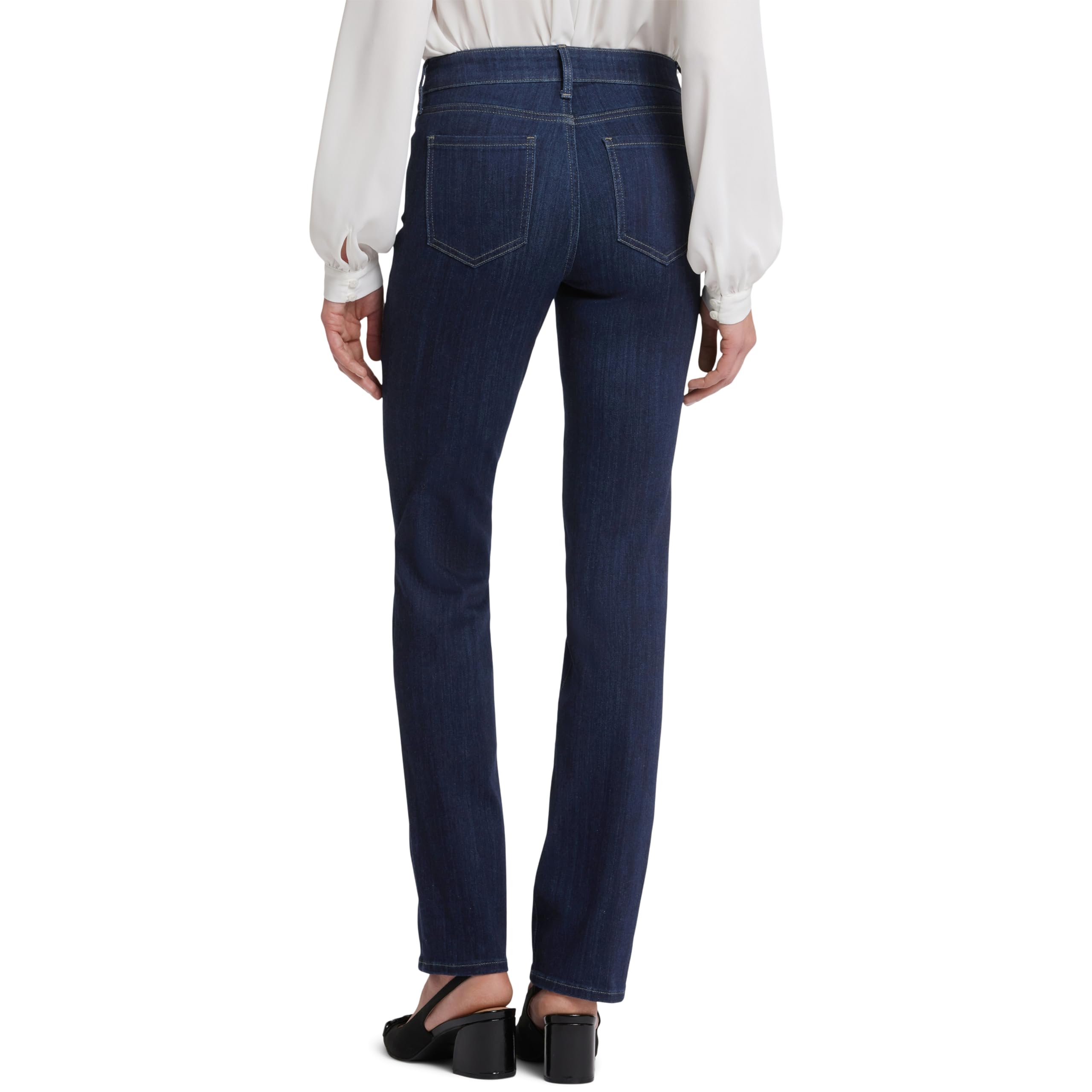NYDJ Women's Marilyn Straight Leg Jeans - Comfortable Stretch Denim for Everyday Wear | Office, Casual & Weekend Outfits