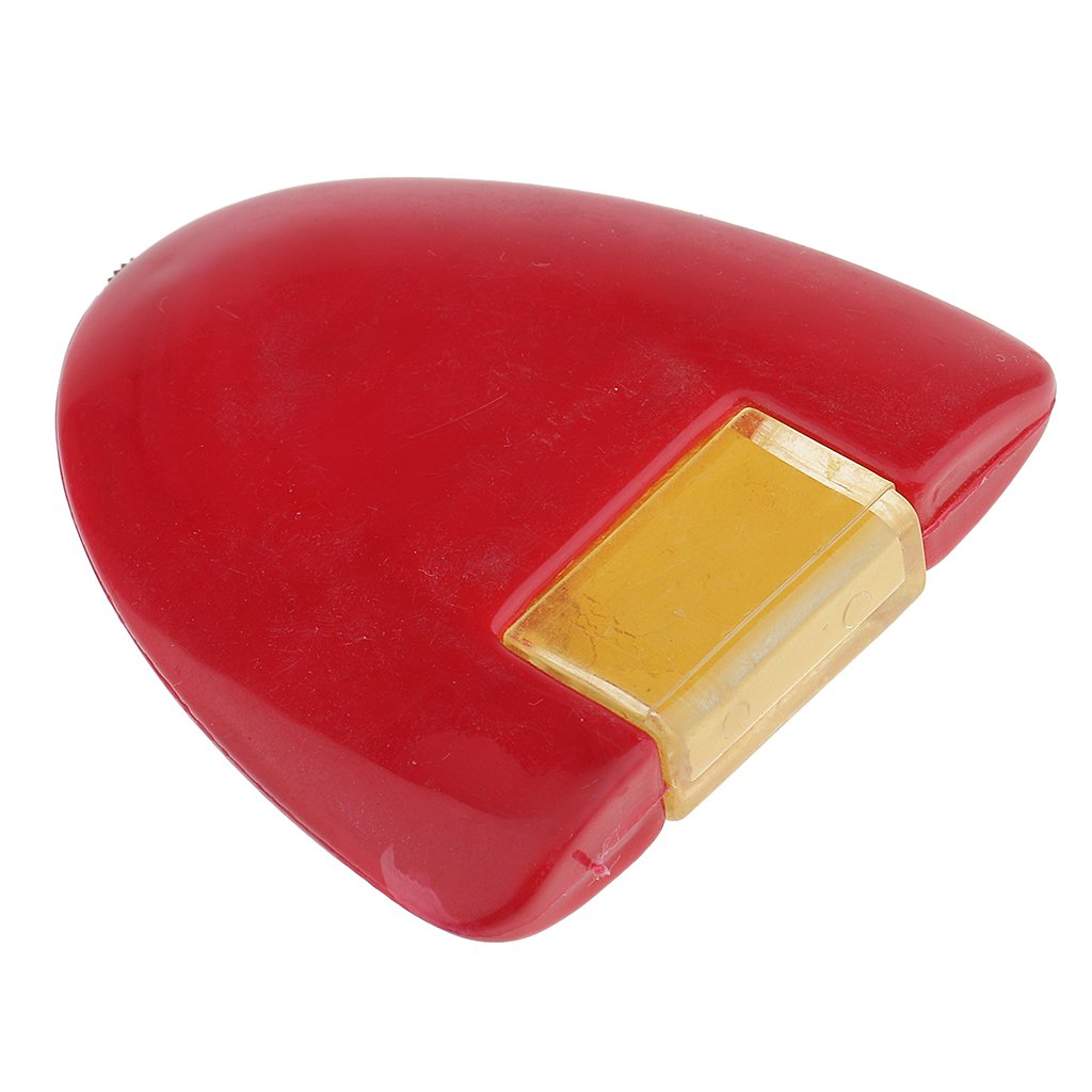 Zhongjiuyuan 1 Pack Yellow DIY Sewing Tools - Triangular Colorful Chalk Wheel with 5 Replacement Chalks for Fabric Marking | Perfect for Quilting, Dressmaking & Tailoring Projects