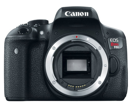 Canon EOS Rebel T6i DSLR Camera Body - 24.2MP APS-C Sensor, Full HD Video, Wi-Fi & NFC - Perfect for Travel Photography, Vlogging & Family Events