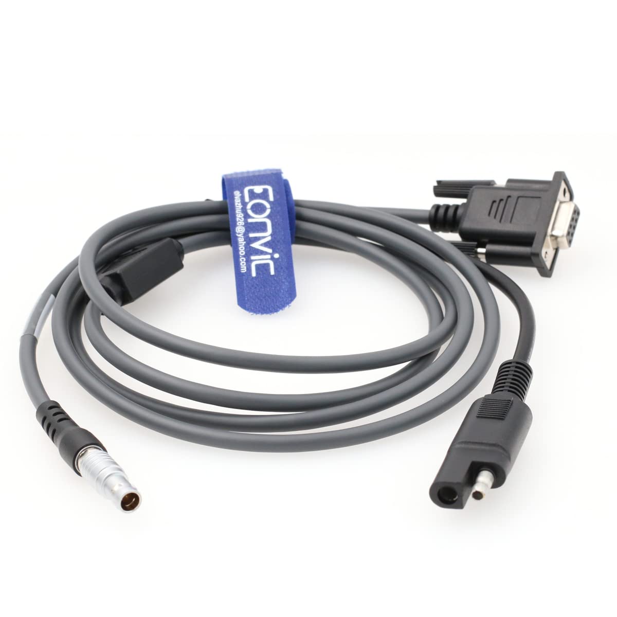 Topcon MS05 MS05A & Sokkia SRX EDC121 Y Power Cable - Eonvic Total Station Data Transfer & Charging Cord for Surveying Equipment - Perfect for Construction Sites & Land Surveying