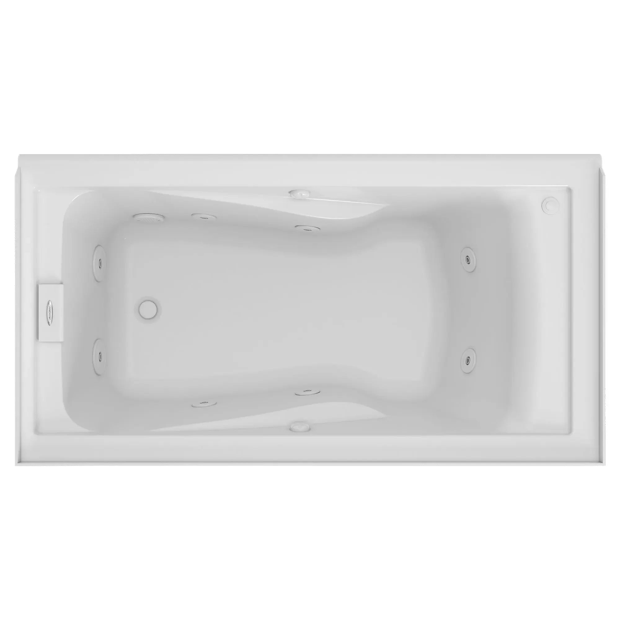 EverClean 60x32 Inch Whirlpool Bathtub with Apron - Premium Acrylic Drop-In Soaking Tub for Bathroom Remodel, Spa Relaxation & Hydrotherapy at Home