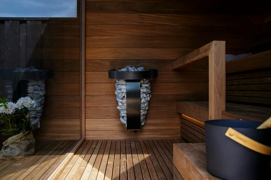 Harvia Spirit Electric Sauna Heater with Xenio WiFi Control - Smart Home Spa & Wellness Solution for Indoor Sauna Rooms