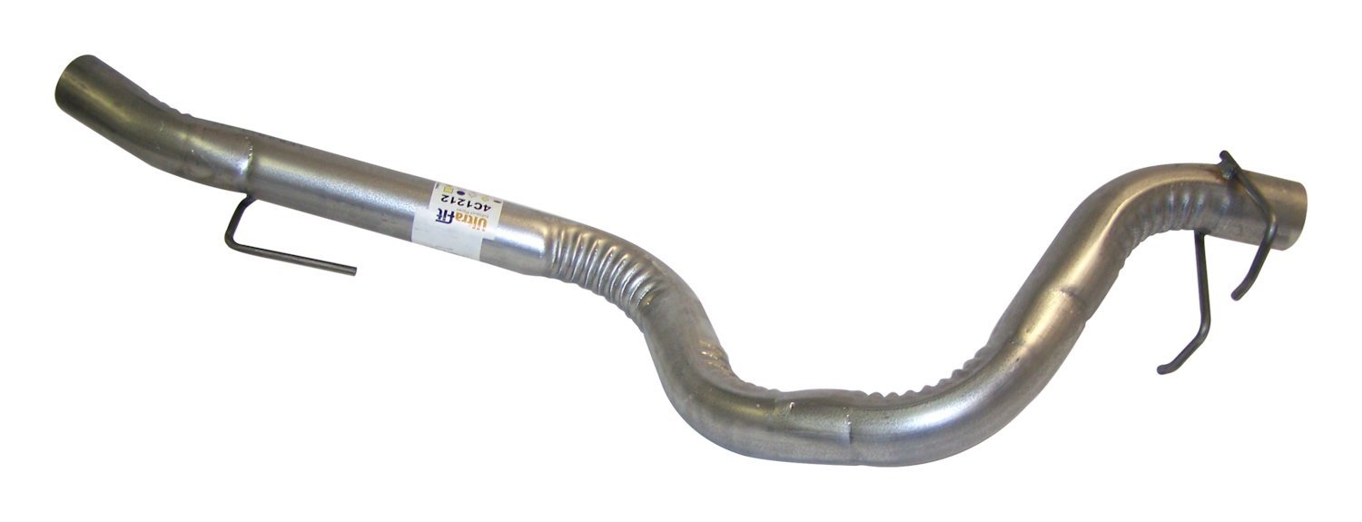 Crown Automotive Stainless Steel Exhaust Tailpipe - Universal Fit for Cars & Trucks - Durable Performance Upgrade for Enhanced Exhaust Flow & Sound