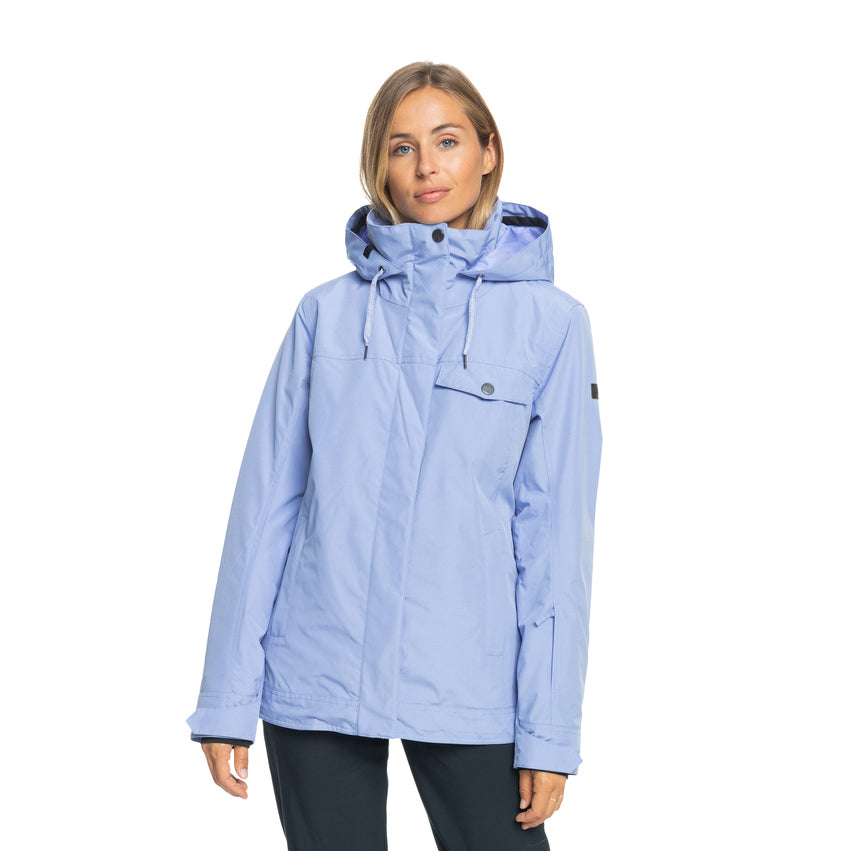 Roxy Women's Billie Lila Snow Jacket - Waterproof Winter Coat for Skiing, Snowboarding & Outdoor Adventures