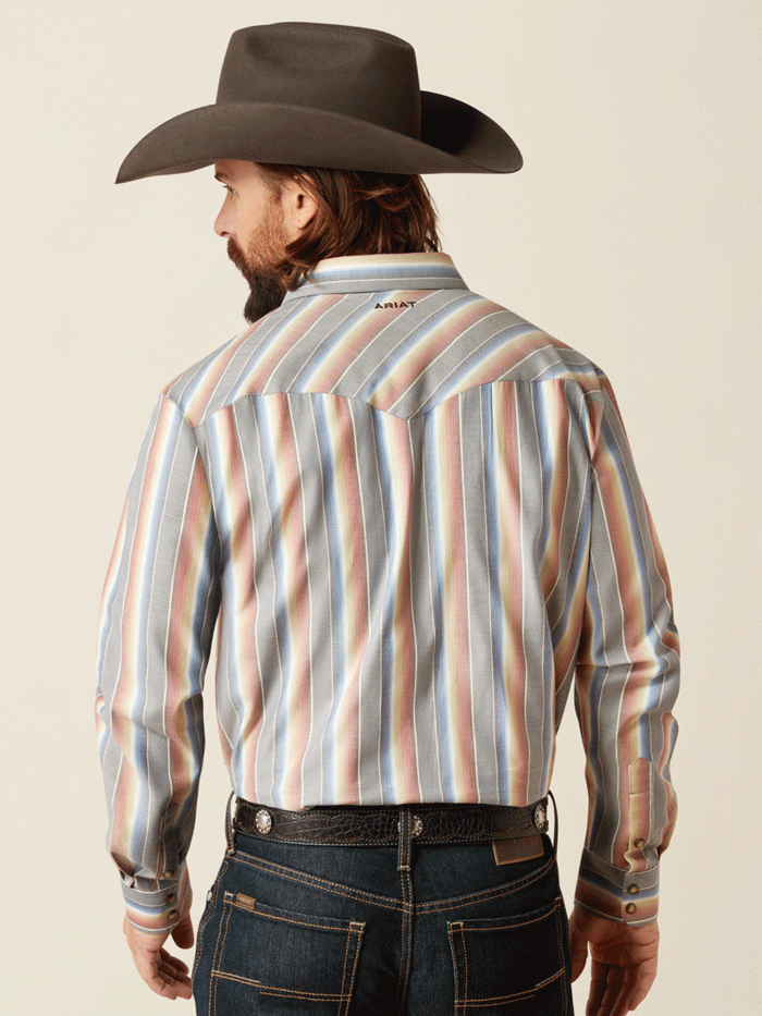Ariat Men's Pro Series Sylas Classic Fit Shirt - Olive Green Long Sleeve Work Shirt for Western, Ranch & Outdoor Activities