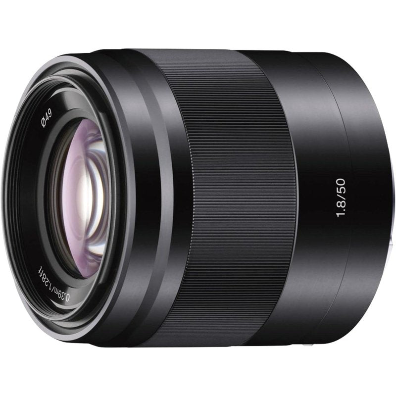Sony E 50mm F1.8 OSS Prime Portrait Lens for Sony Mirrorless Cameras - Perfect for Portraits, Street & Low Light Photography